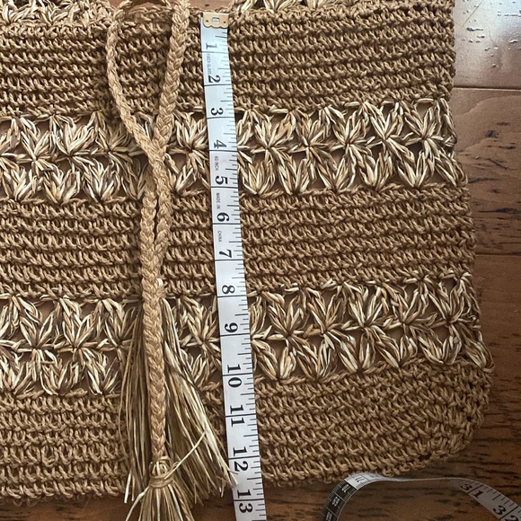 Blue Miami Straw bag NWT - Picture 10 of 10